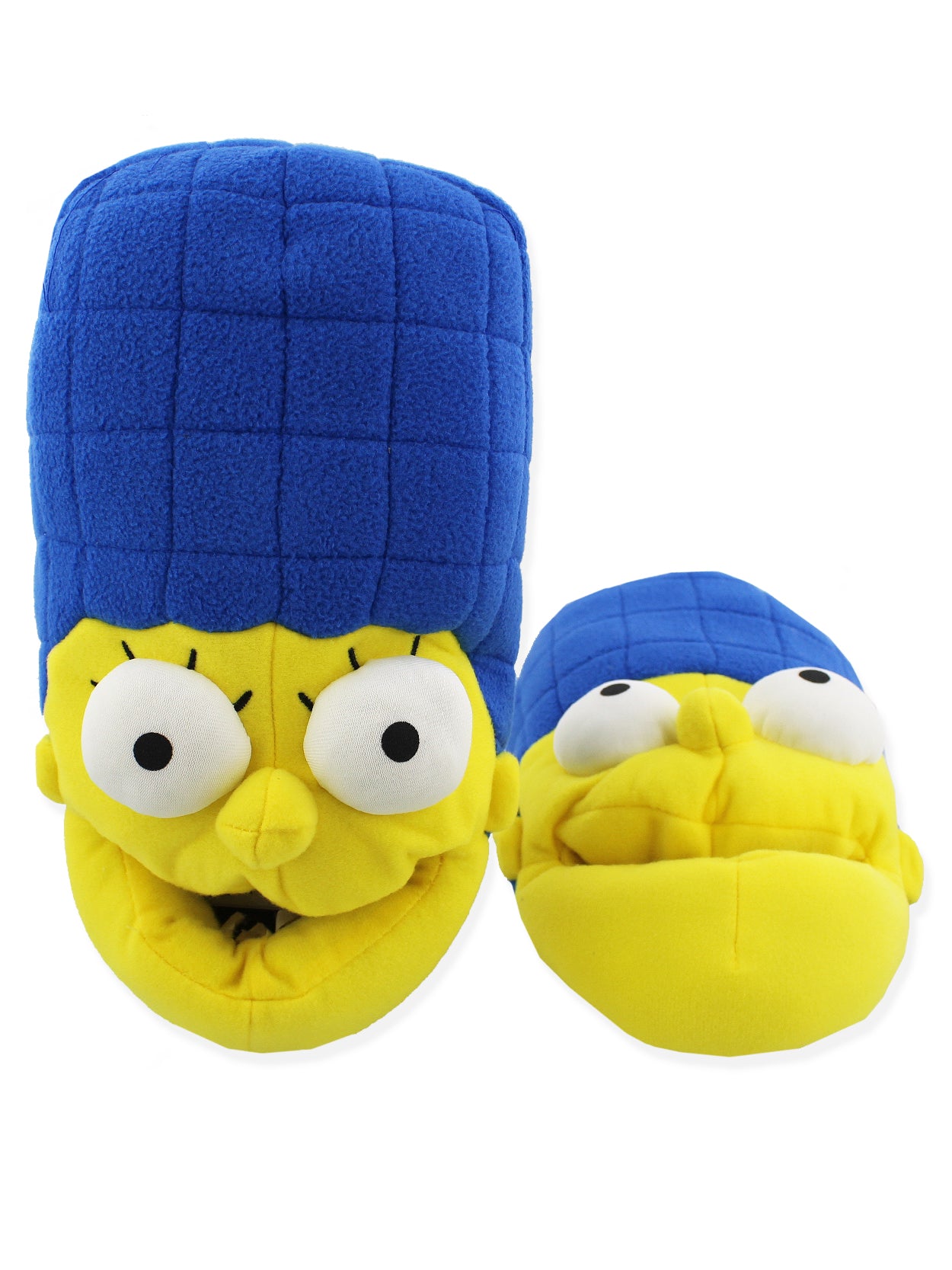 The Simpsons Novelty Adult 3D Marge Simpson Face Slippers Yankee Toybox