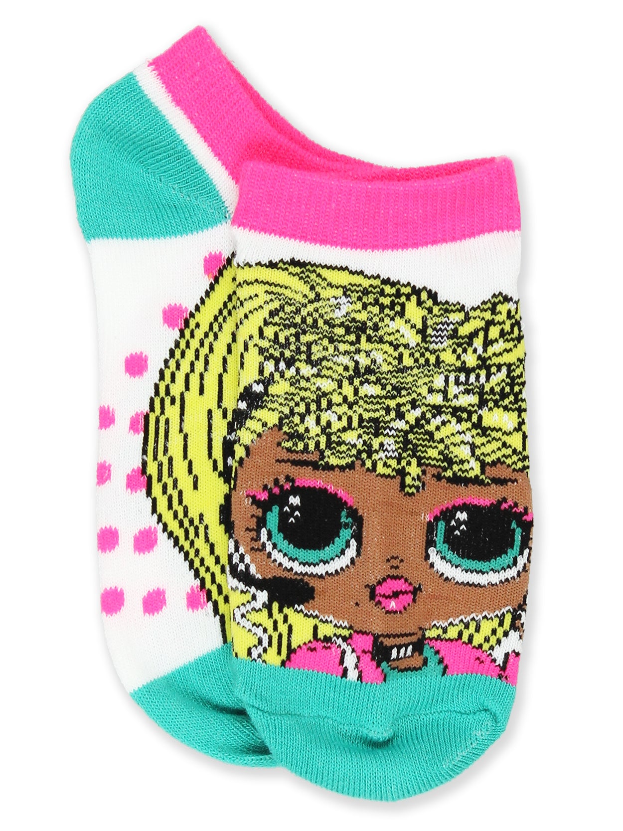 LOL Surprise!™ OMG. Dolls Check It Out No Show Socks 5 Pack