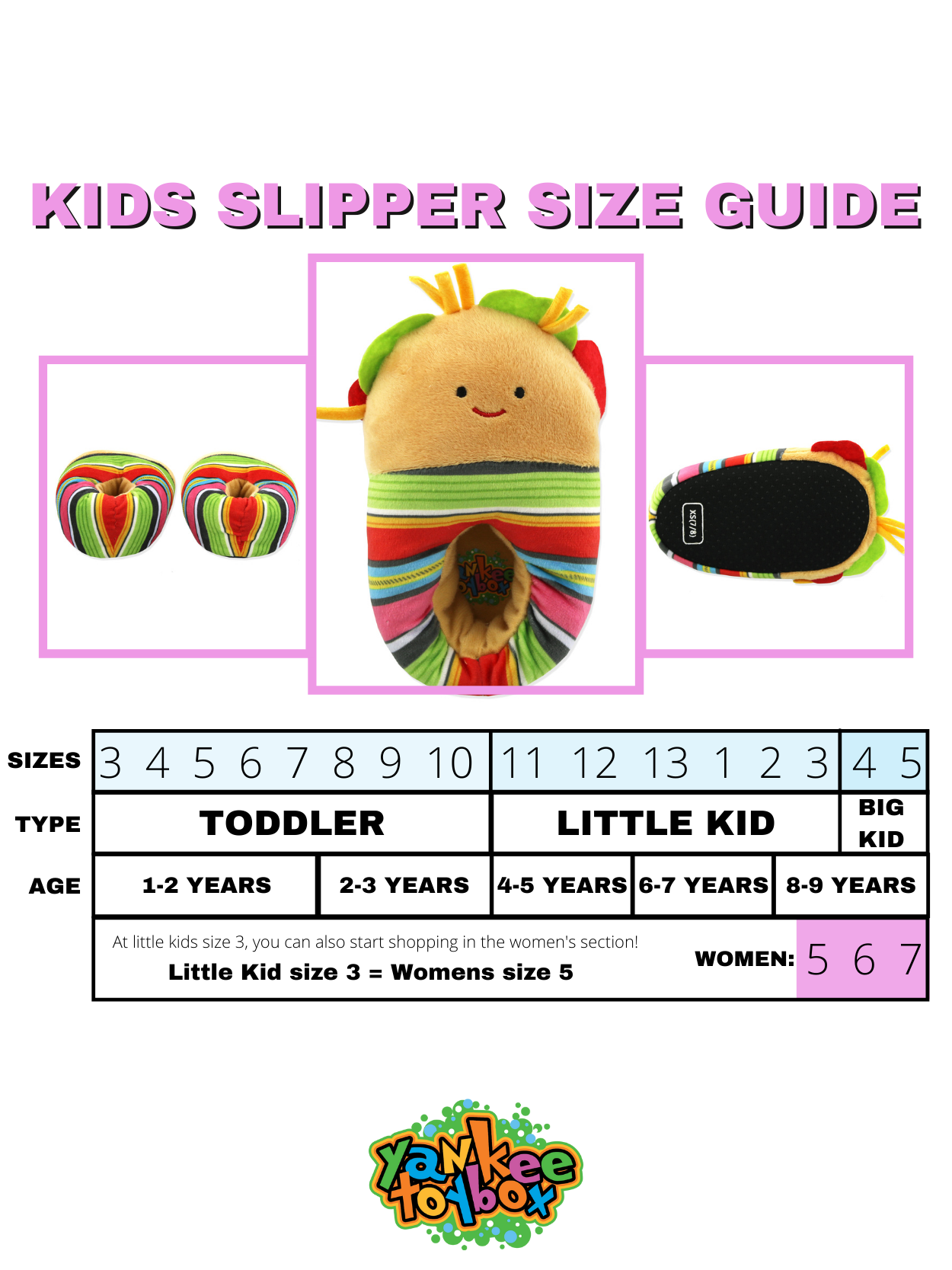 Infant size 2025 3 slippers