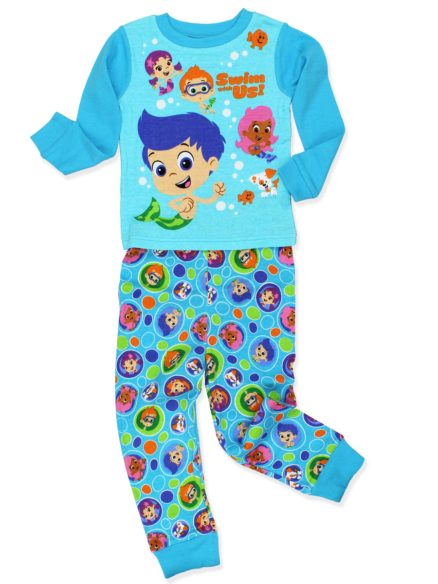 Bubble Guppies Long Sleeve Pajamas Set 2-Piece – Yankee Toybox