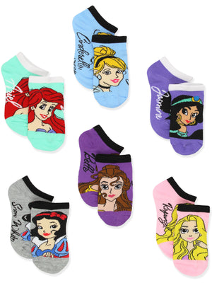 Disney Princess Socks 6-Pack